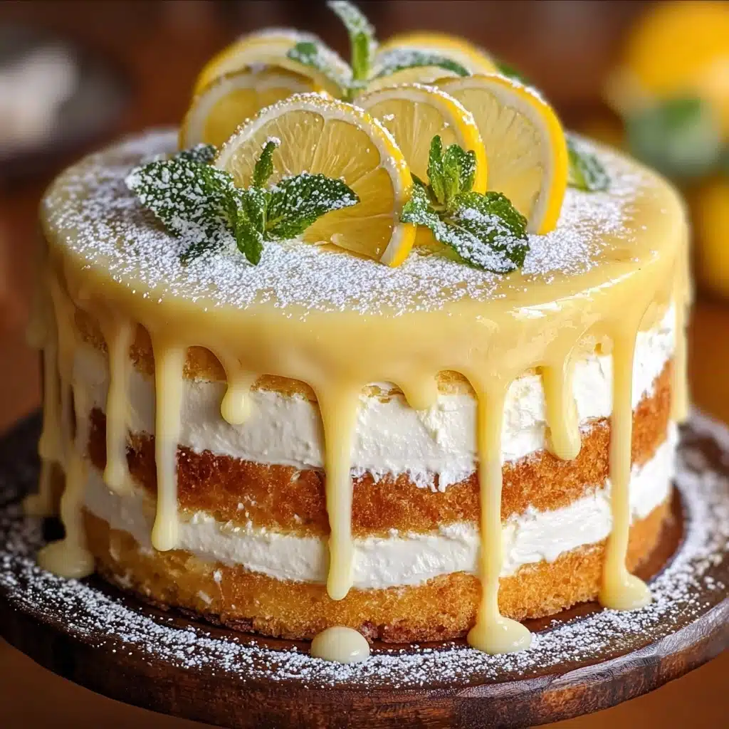 Limoncello Mascarpone Cake – Bright & Elegant Dessert Recipe - Recipe Image