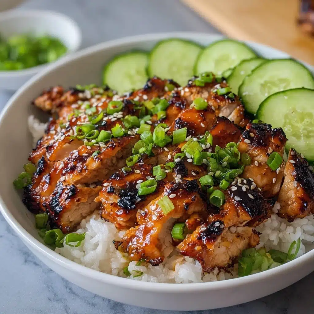 Sticky Honey Gochujang Chicken (Air Fried or Baked) Recipe - Recipe Image
