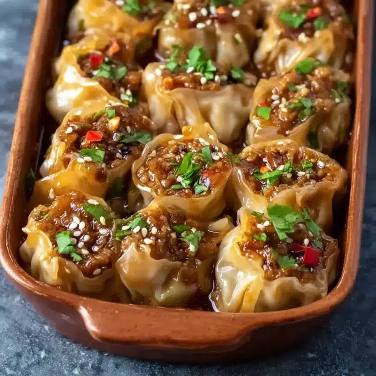 Spicy Beef Dumpling Rolls Recipe