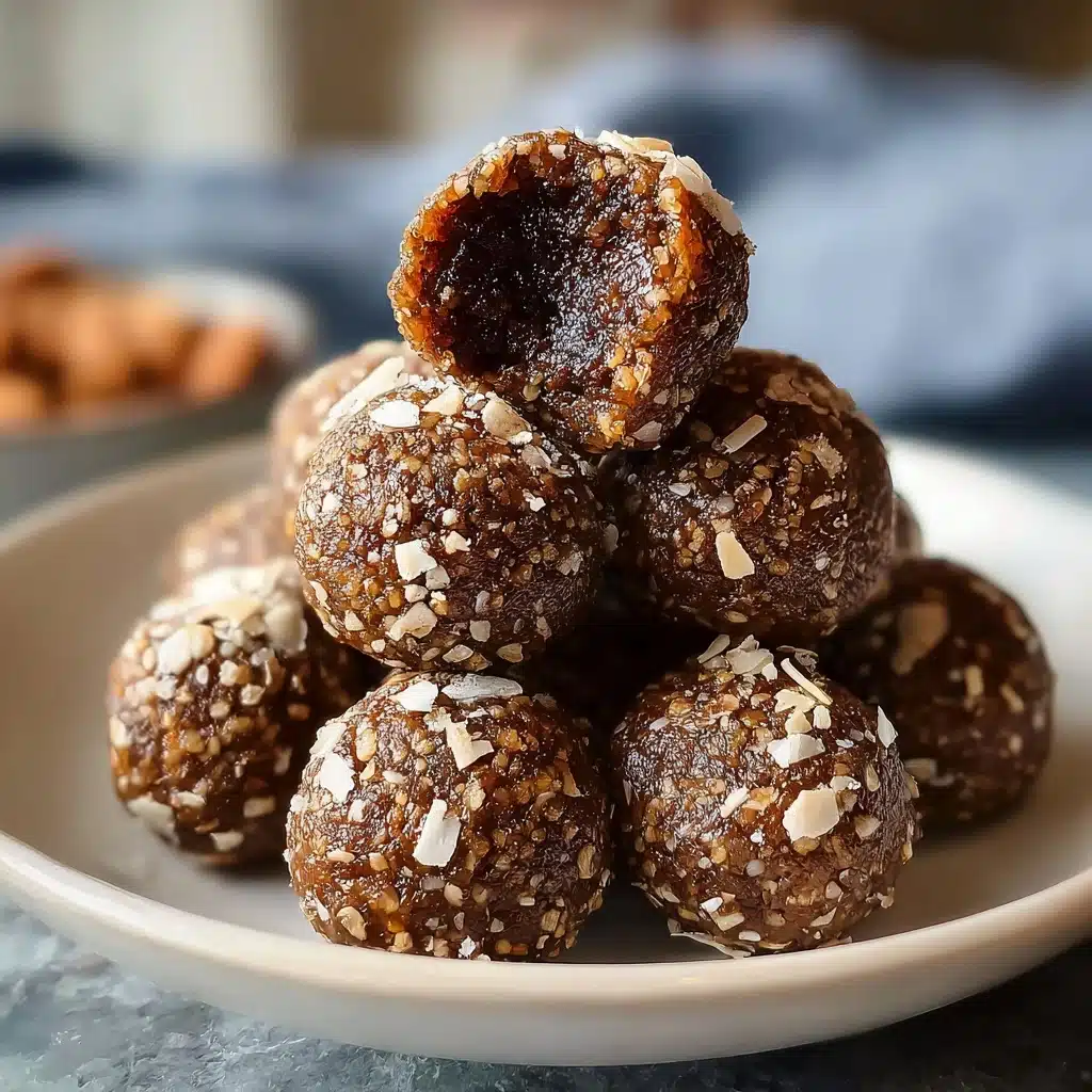 Delicious Almond Joy Energy Balls for Guilt-Free Snacking Recipe - Recipe Image