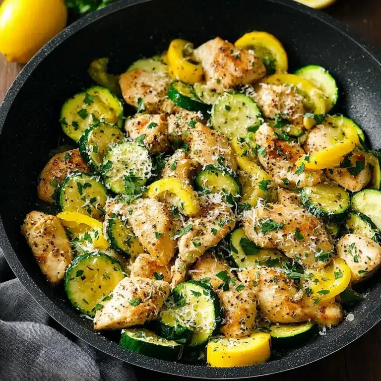 Healthy Chicken Breast with Zucchini and Squash Recipe