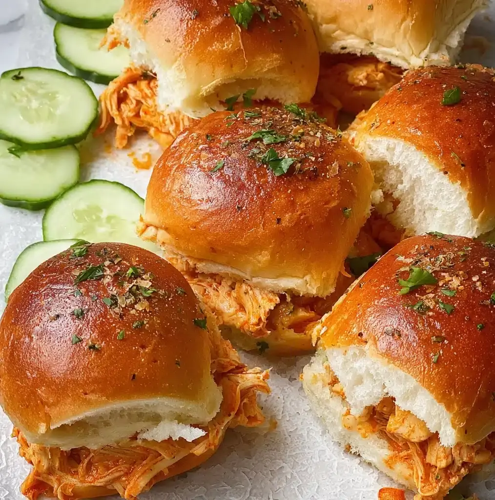 Spicy Buffalo Chicken Sliders Recipe