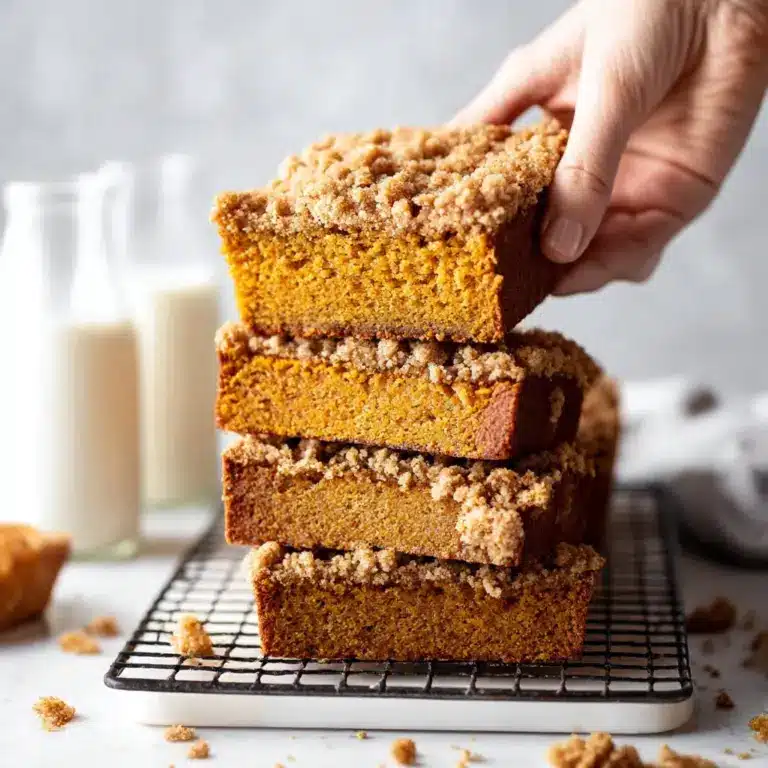 Pumpkin Bread with Maple Glaze