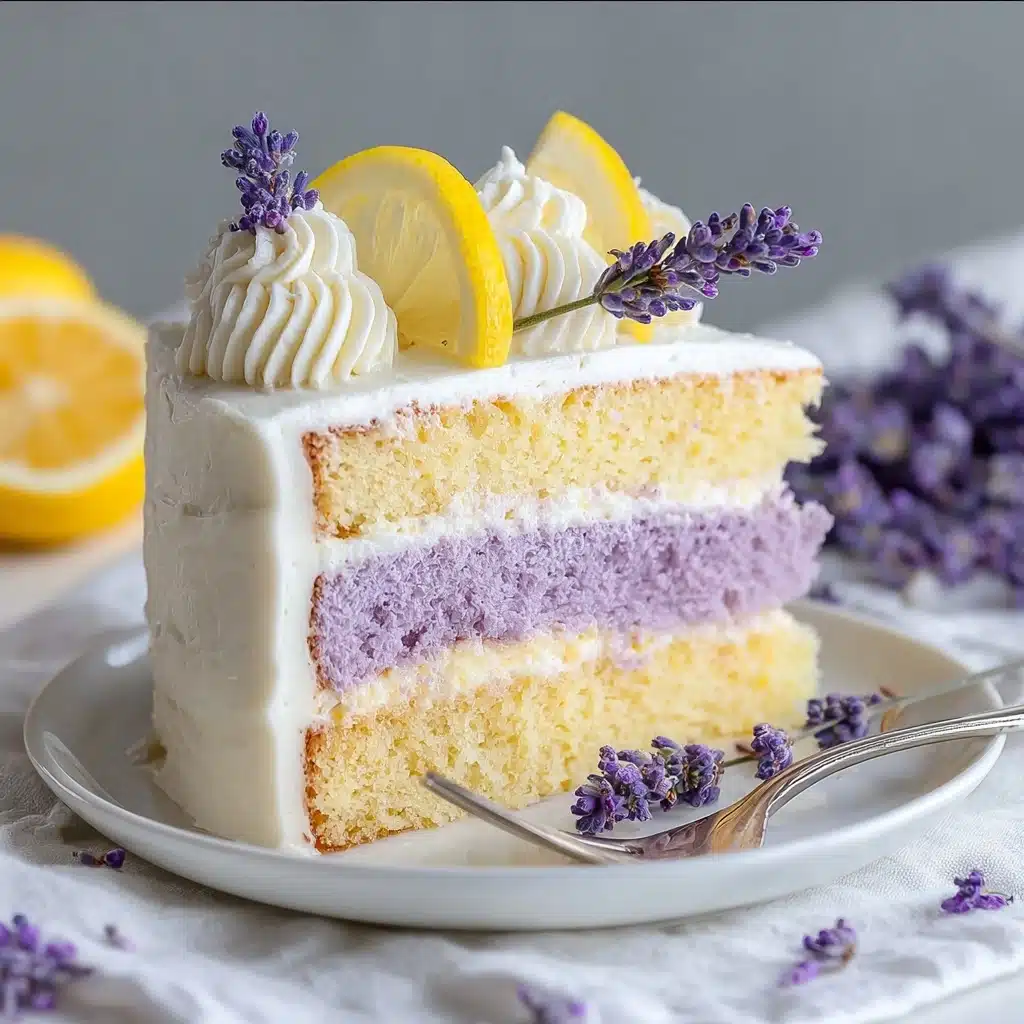 Lemon Lavender Cake Recipe - Recipe Image