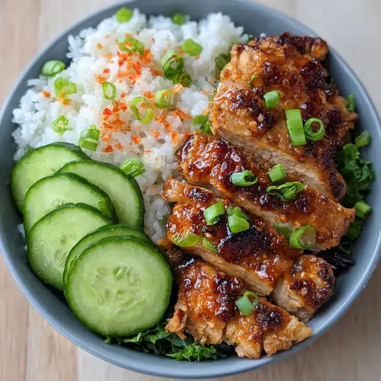 Sticky Honey Gochujang Chicken (Air Fried or Baked) Recipe