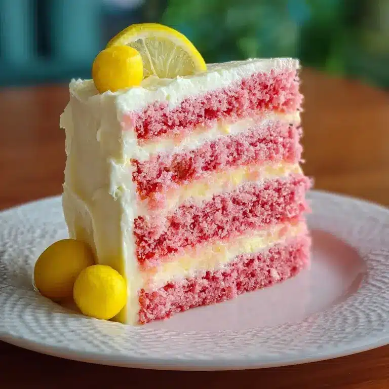 Pink Lemonade Cake Recipe