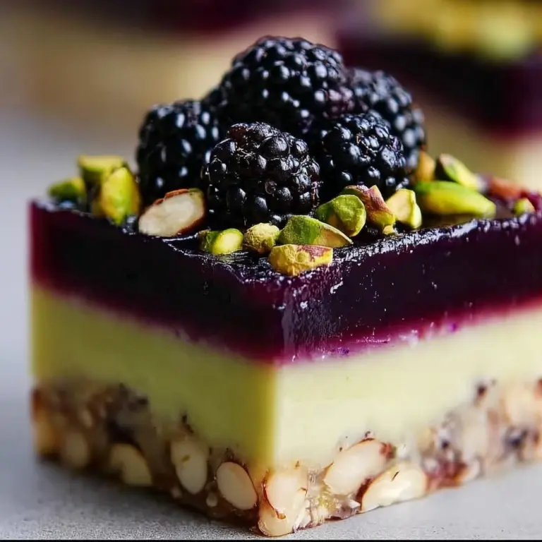 Blackberry Pistachio Dream Bars: An Incredible Ultimate Recipe