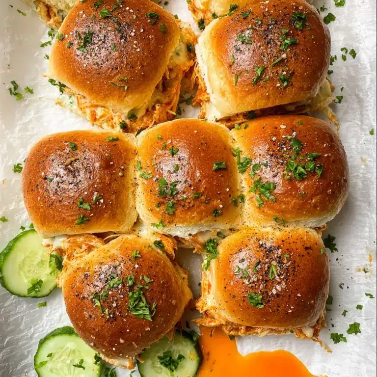 Spicy Buffalo Chicken Sliders Recipe