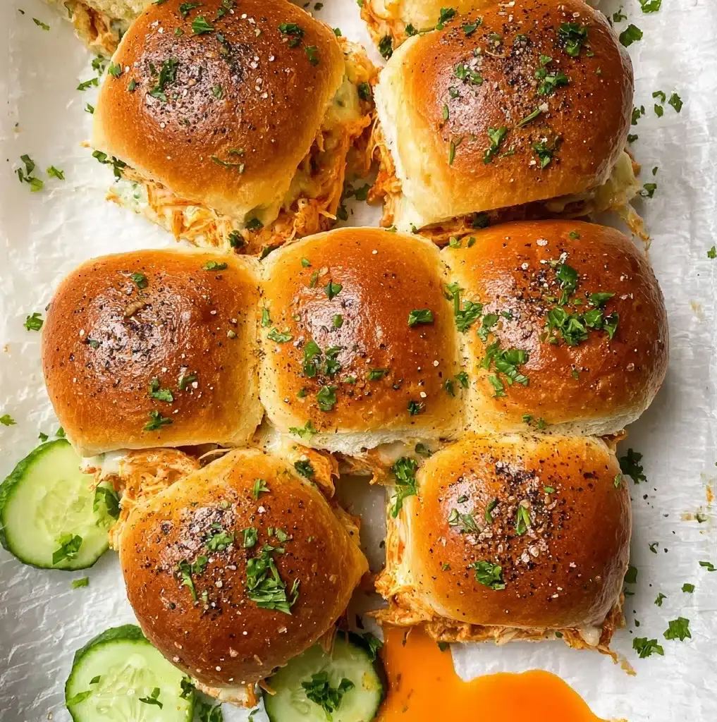 Spicy Buffalo Chicken Sliders Recipe