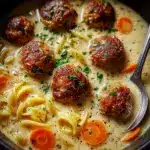 Cozy Swedish Meatball Soup Recipe