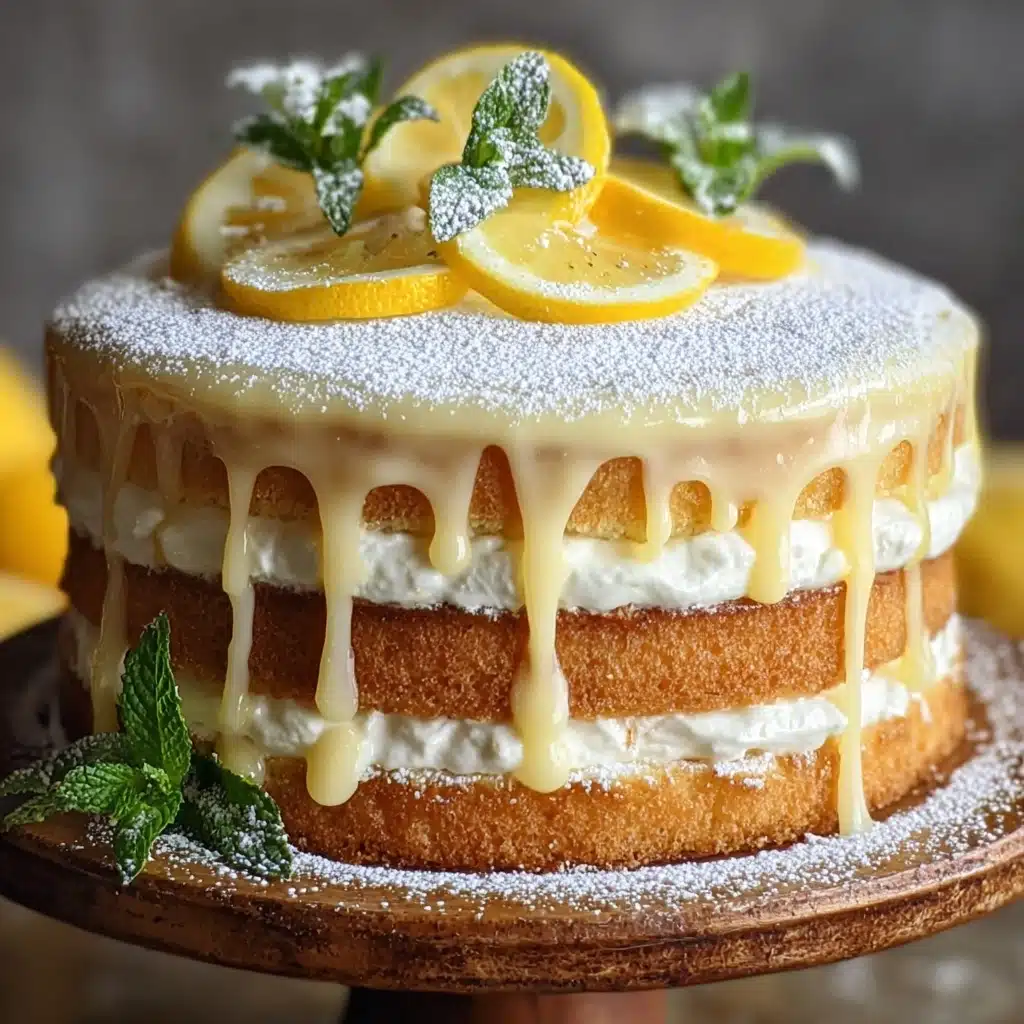 Limoncello Mascarpone Cake – Bright & Elegant Dessert Recipe - Recipe Image