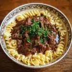 Slow Cooker Beef & Noodles Recipe