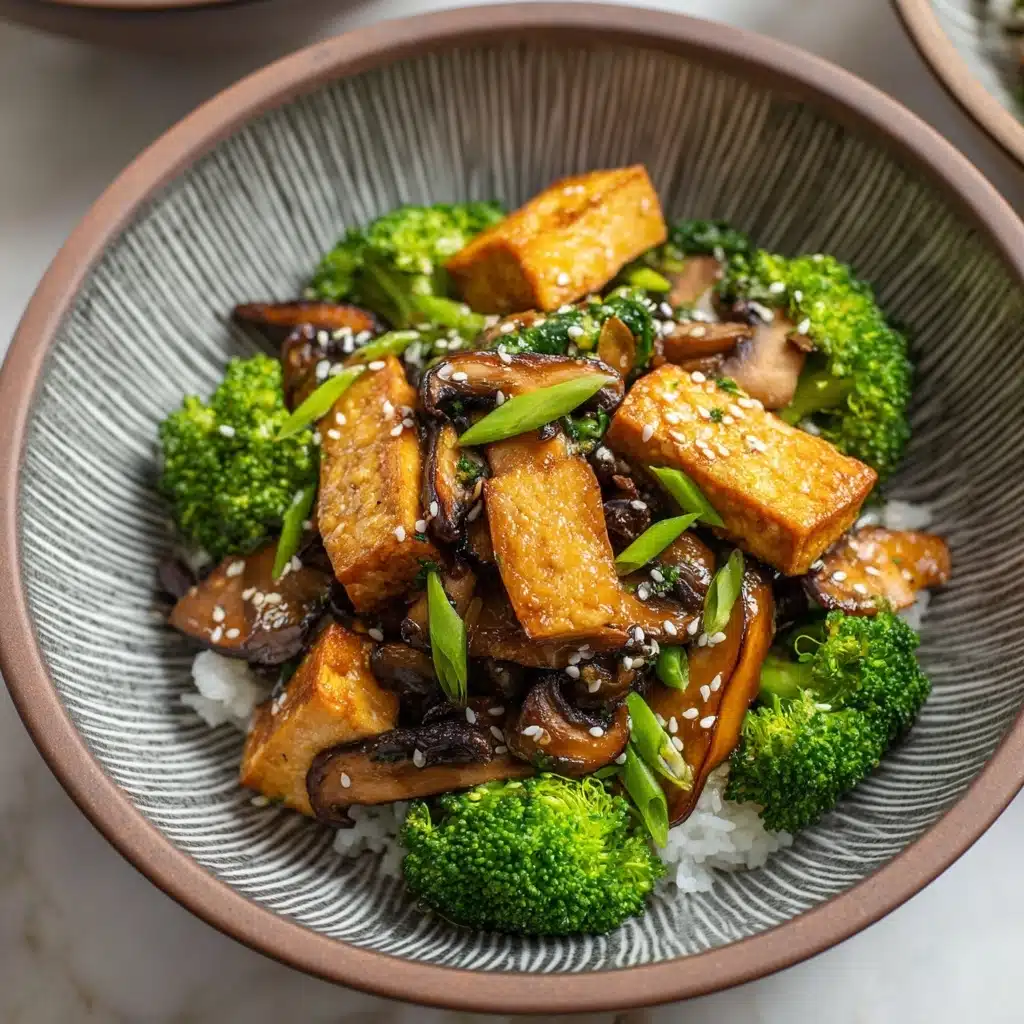 Mushroom and Tofu Stir-Fry (25-Minutes) Recipe - Recipe Image