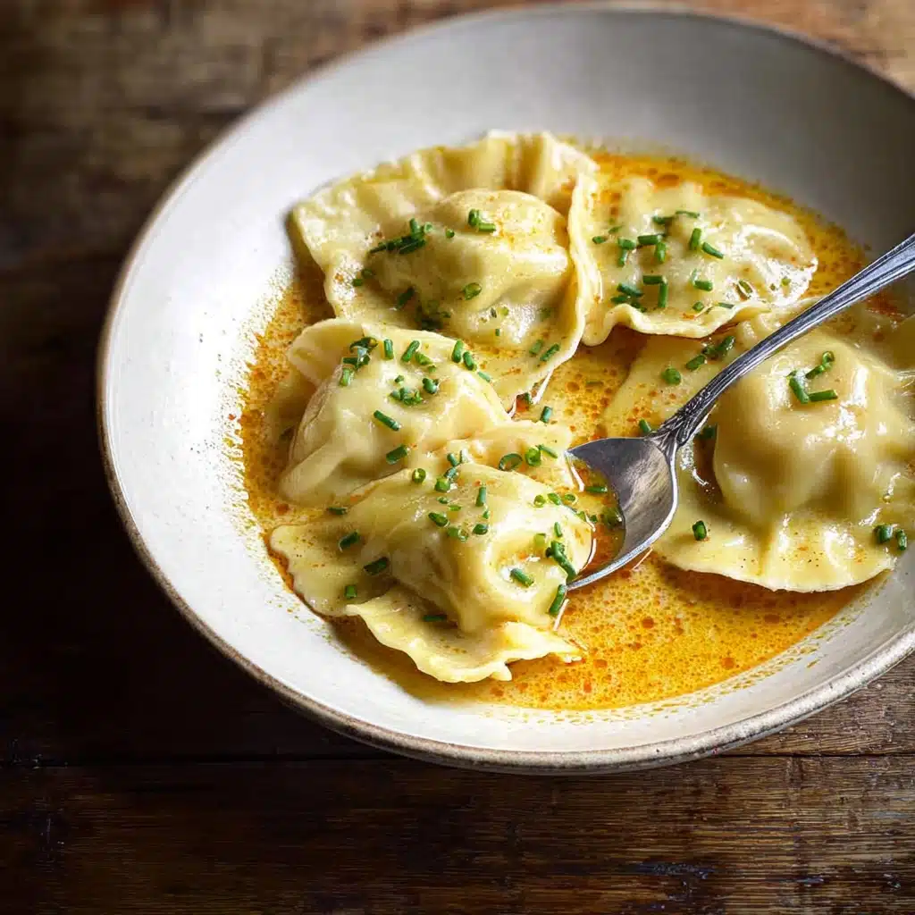 Thai Coconut Curry Dumpling Soup Recipe - Recipe Image