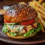 Spicy Chipotle Chicken Burger Recipe