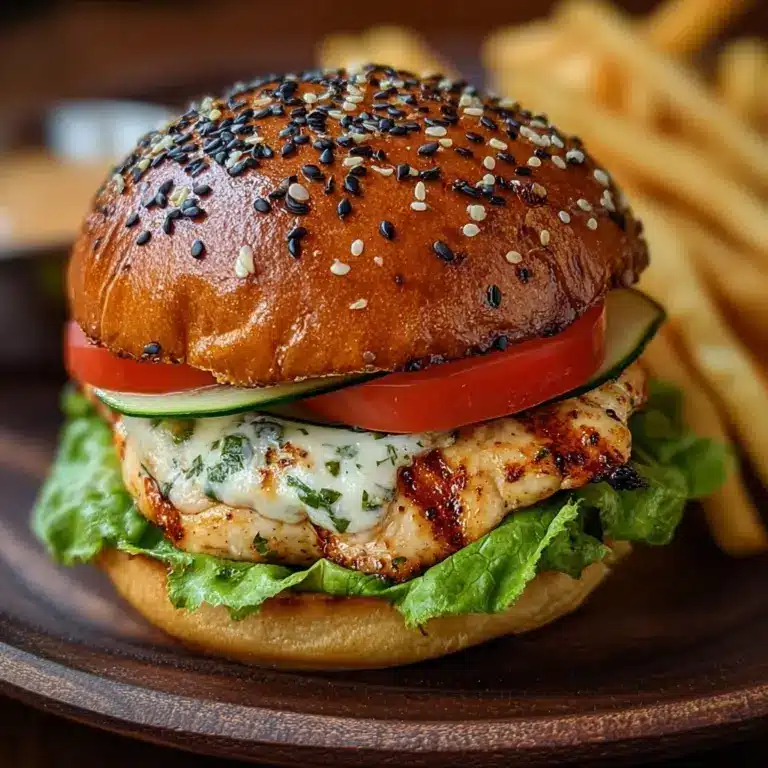 Spicy Chipotle Chicken Burger Recipe