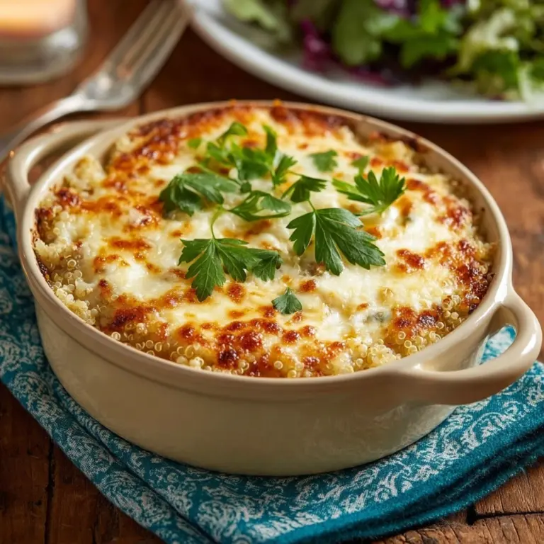 Veggie-Packed Quinoa Casserole Recipe
