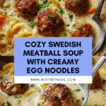 Cozy Swedish Meatball Soup Recipe