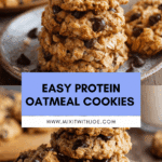 Healthy Oatmeal Protein Cookies Recipe