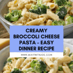broccoli cheese pasta recipe