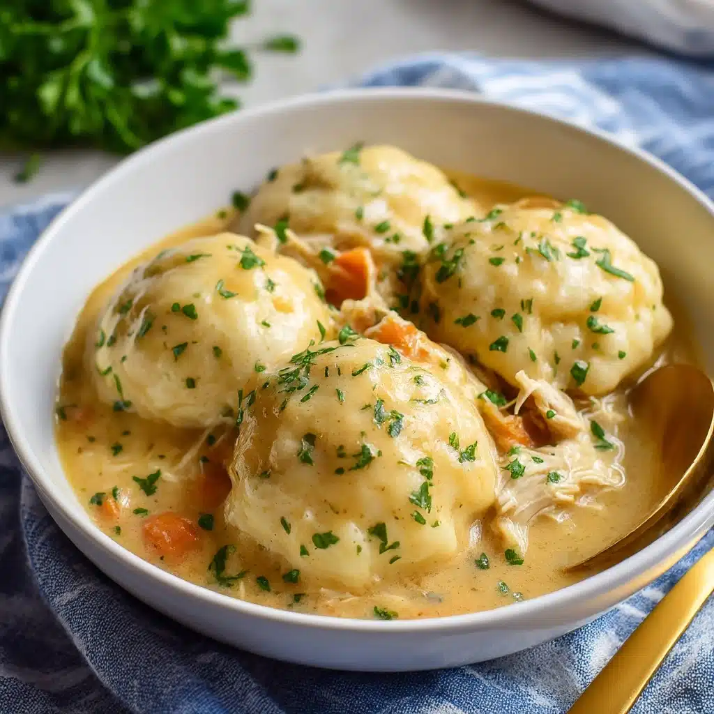 Crockpot Chicken and Dumplings Recipe - Recipe Image