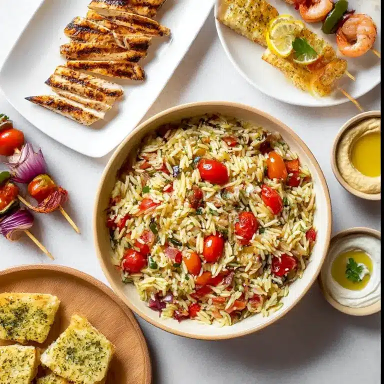 Roasted Vegetable Orzo Recipe