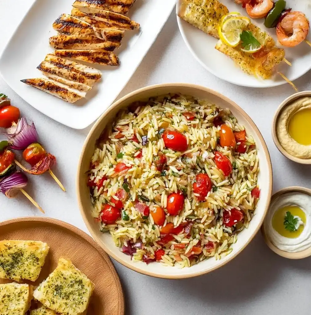 Roasted Vegetable Orzo Recipe
