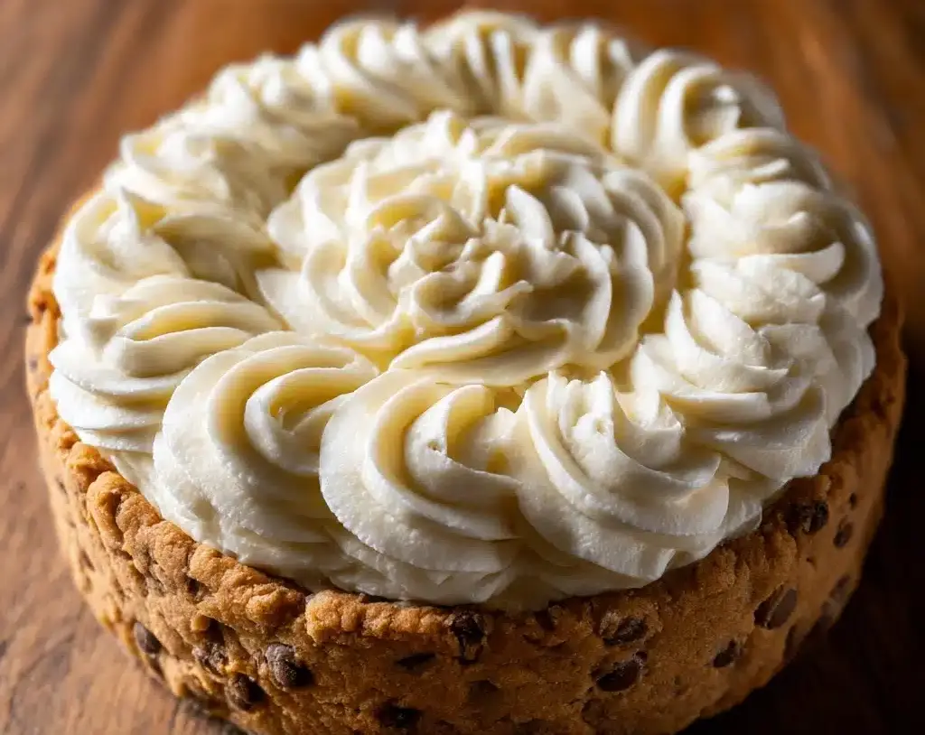 Chocolate Chip Cookie Cake Recipe with Buttercream Frosting Recipe