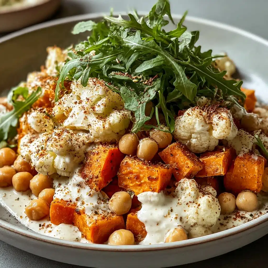 Anti-Inflammatory Glow Bowl with Tahini Yogurt Recipe - Recipe Image