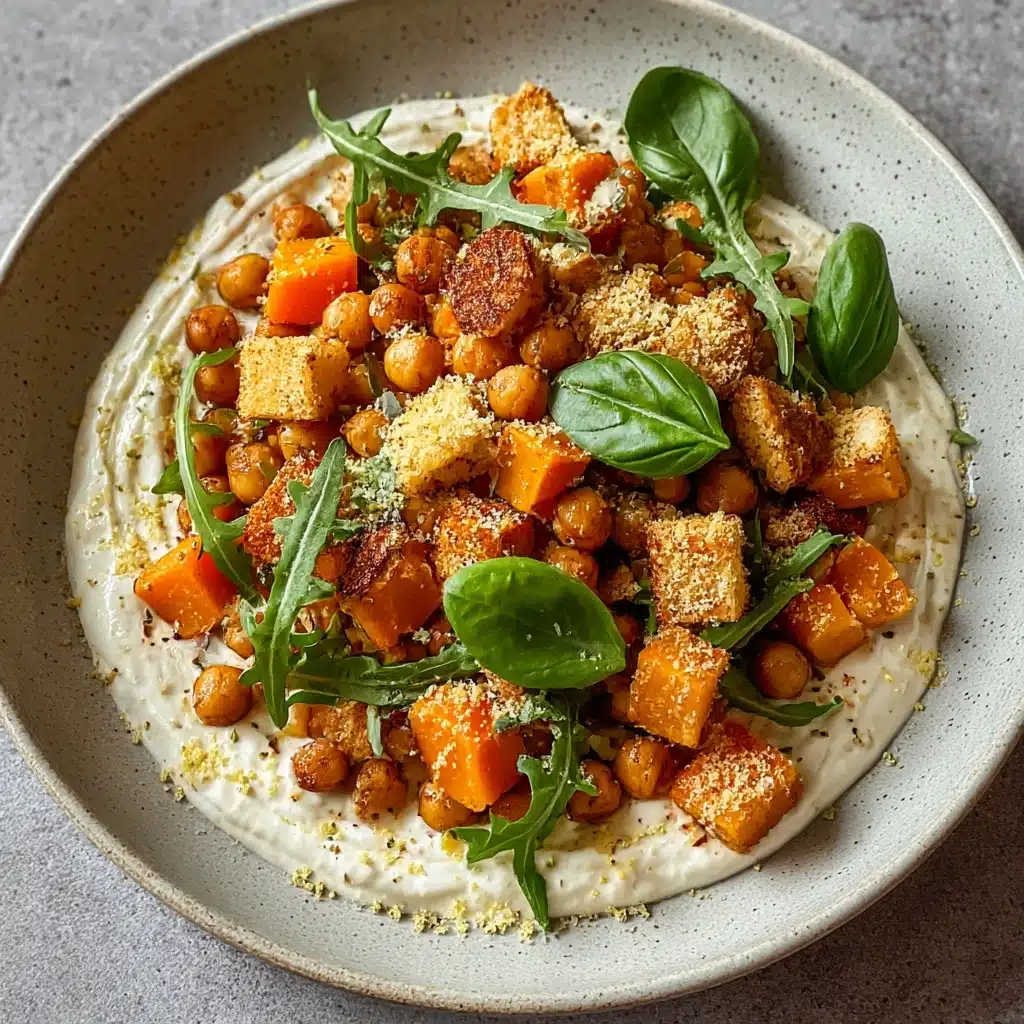 Anti-Inflammatory Glow Bowl with Tahini Yogurt Recipe - Recipe Image