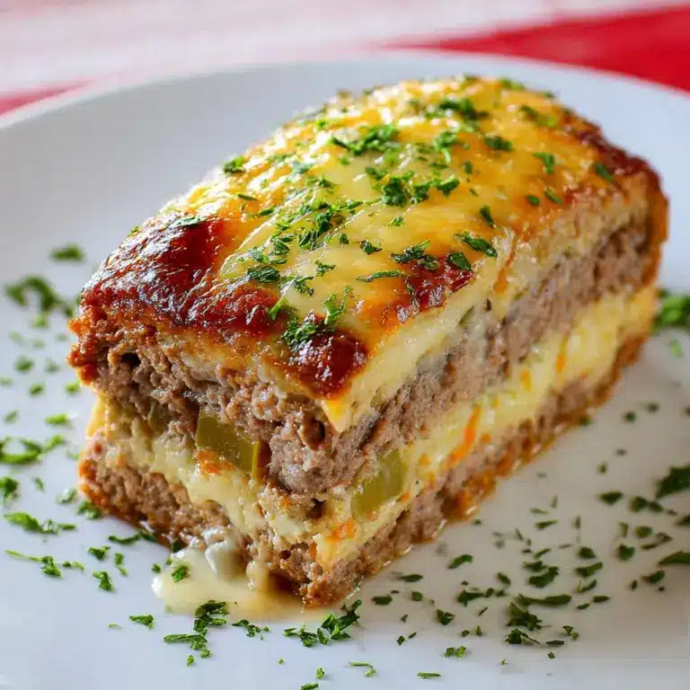 Philly Cheesesteak Meatloaf Recipe