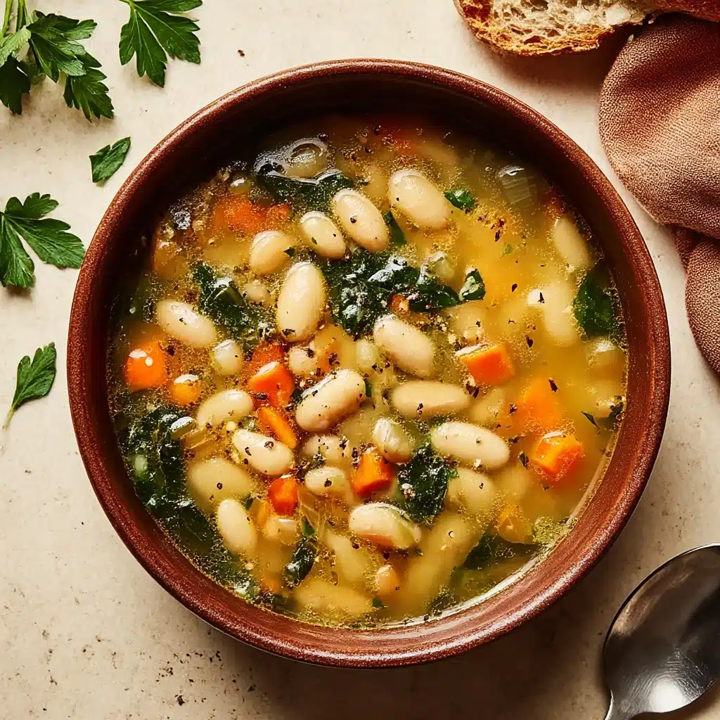 Hearty Tuscan White Bean Soup Recipe - Recipe Image