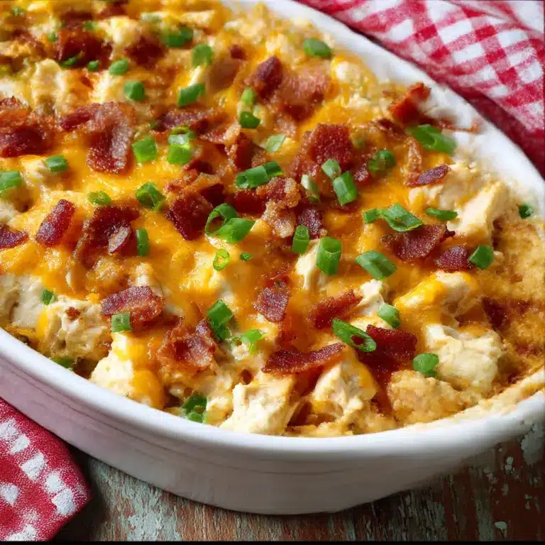 Easy Low Carb Chicken Casserole Recipe