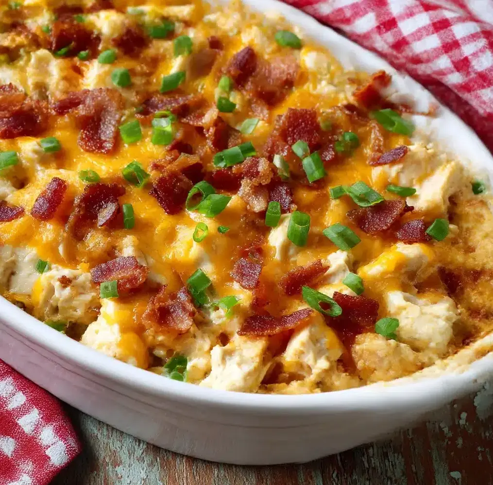 Easy Low Carb Chicken Casserole Recipe