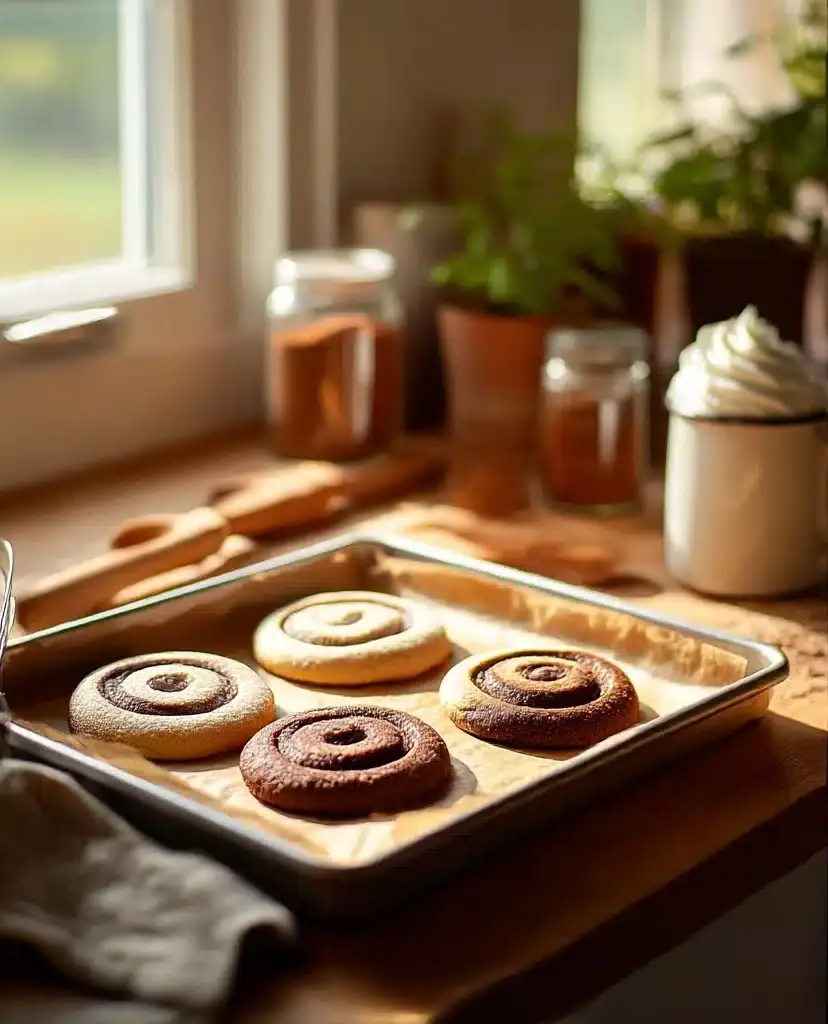 Chocolate Marshmallow Swirl Cookies Recipe
