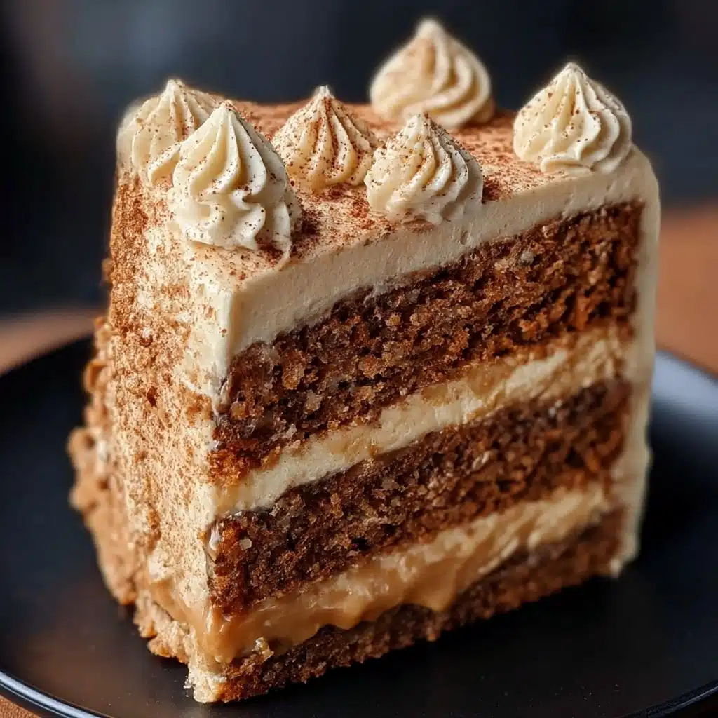 Best Irresistible Caramel Coffee Buttercream Cake Recipe - Recipe Image
