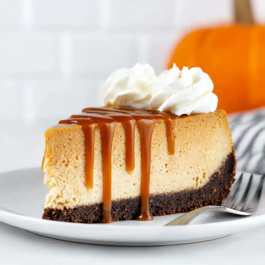 No Bake Pumpkin Cheesecake Recipe - Recipe Image