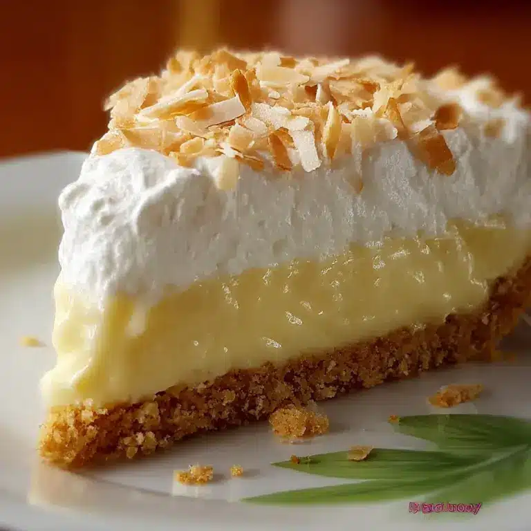 The Absolute Best Coconut Cream Pie Recipe