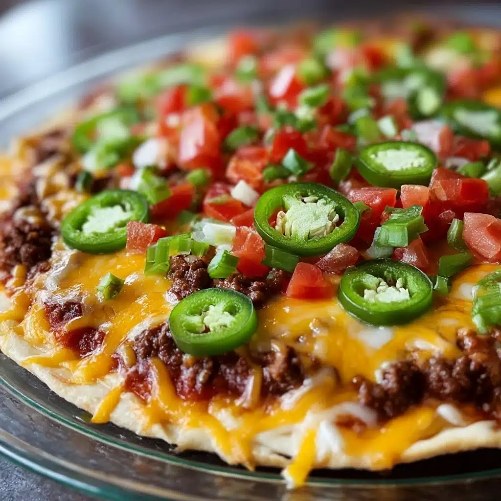 Homemade Mexican Pizza Recipe - Recipe Image
