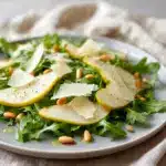Pear and Arugula Salad with Honey Vinaigrette Recipe