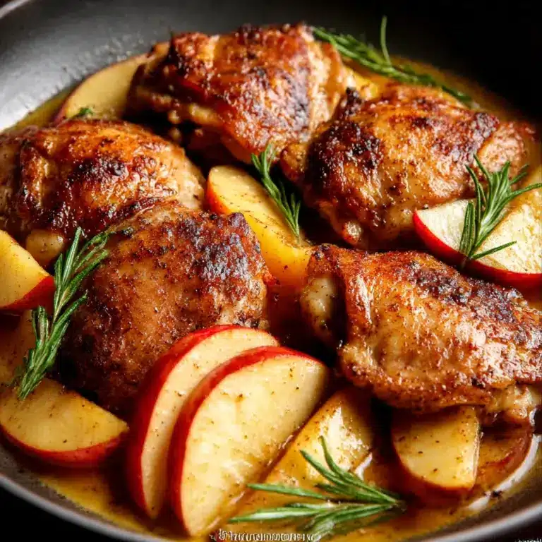 Skillet Apple Cider Chicken (Quick & Easy) Recipe
