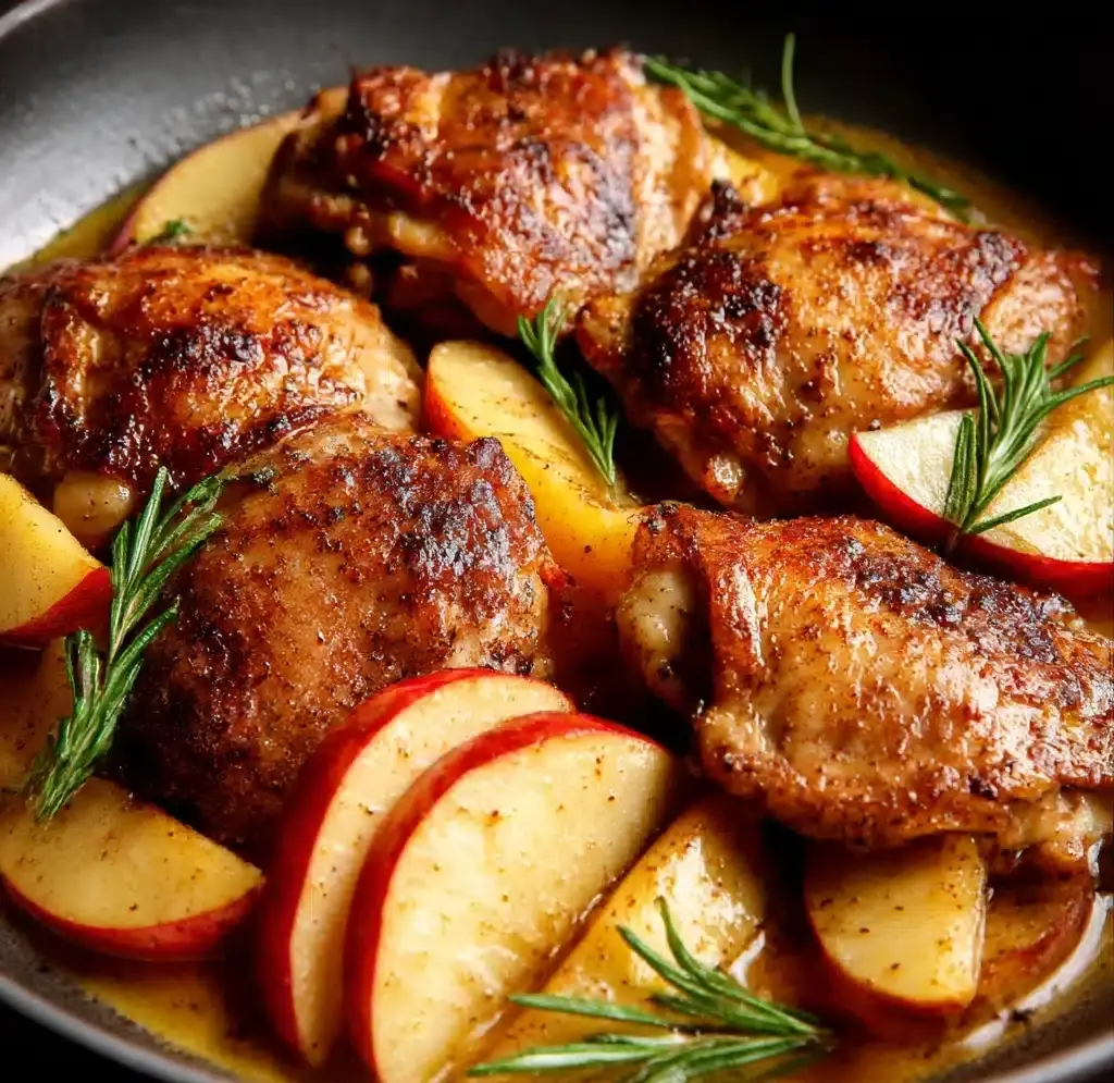 Skillet Apple Cider Chicken (Quick & Easy) Recipe
