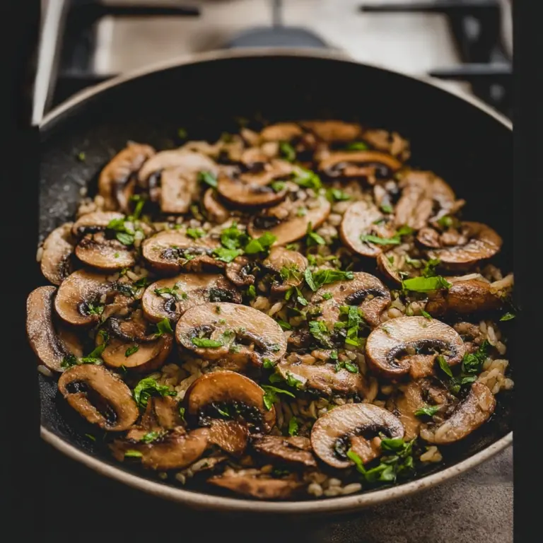 One-Pot Mushroom Rice: The Perfect Comfort Food Recipe