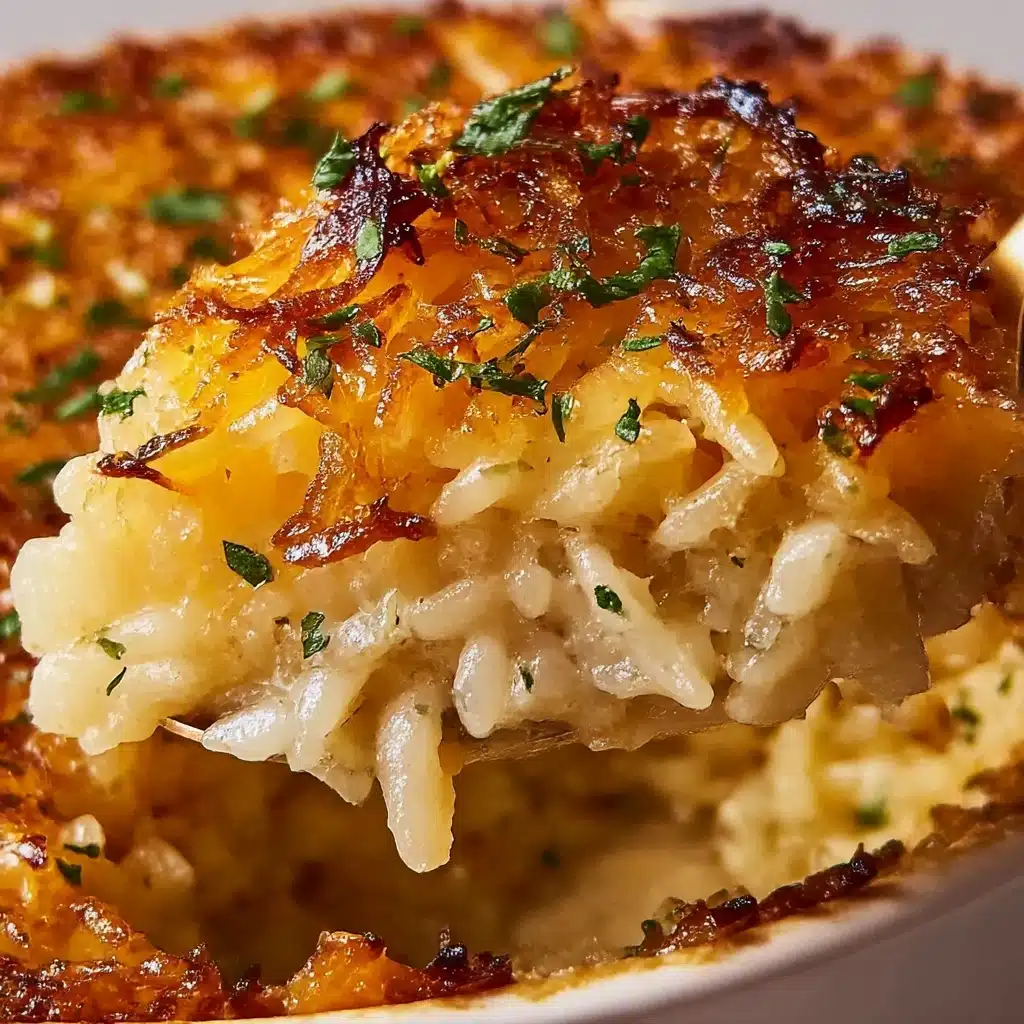 French Onion Soup Rice Recipe - Recipe Image