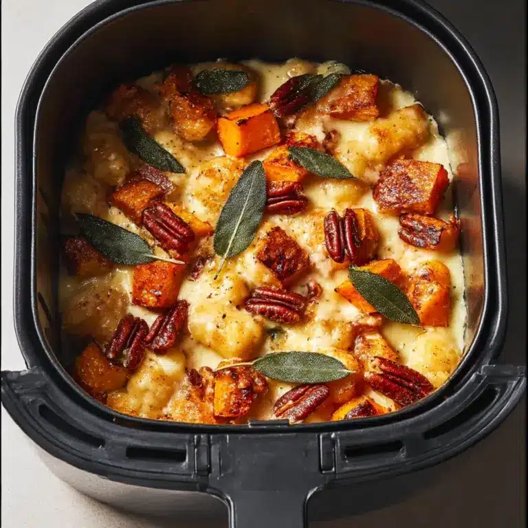 Air Fryer Pumpkin Gnocchi Bake Recipe