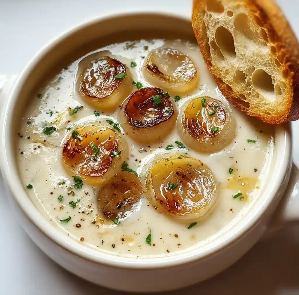 Country French Garlic Soup Recipe