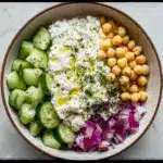 Cottage Cheese and Chickpea Salad Recipe