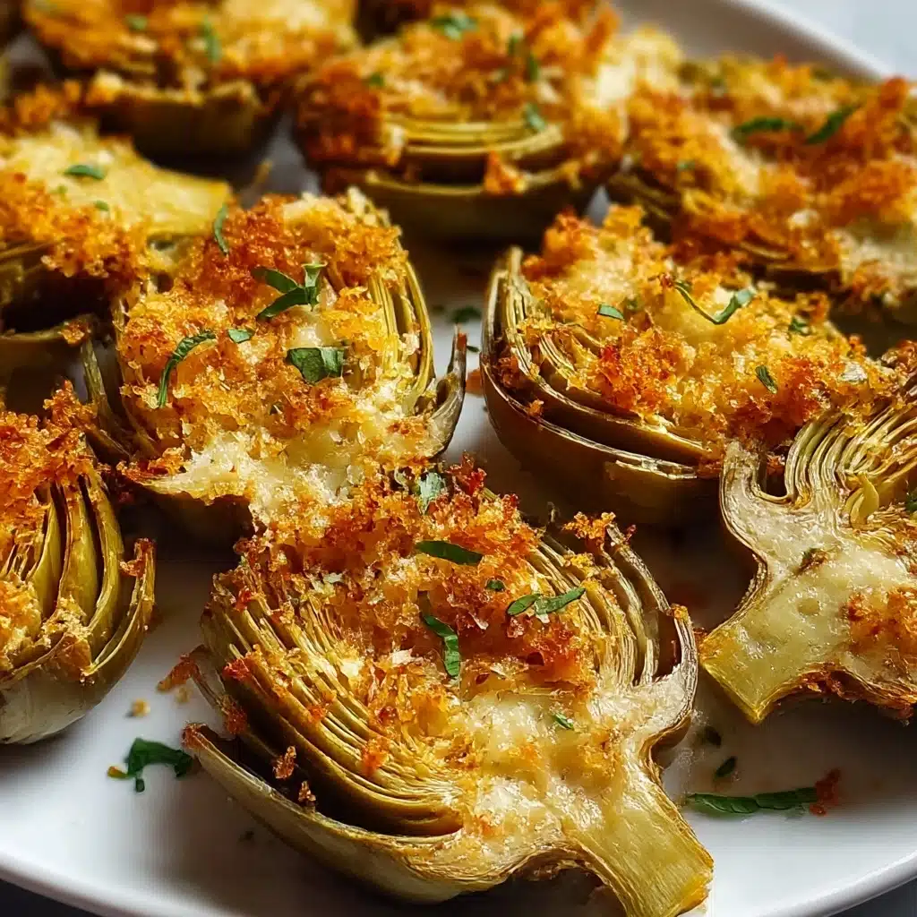 Crispy Parmesan Artichoke Hearts Recipe - Recipe Image