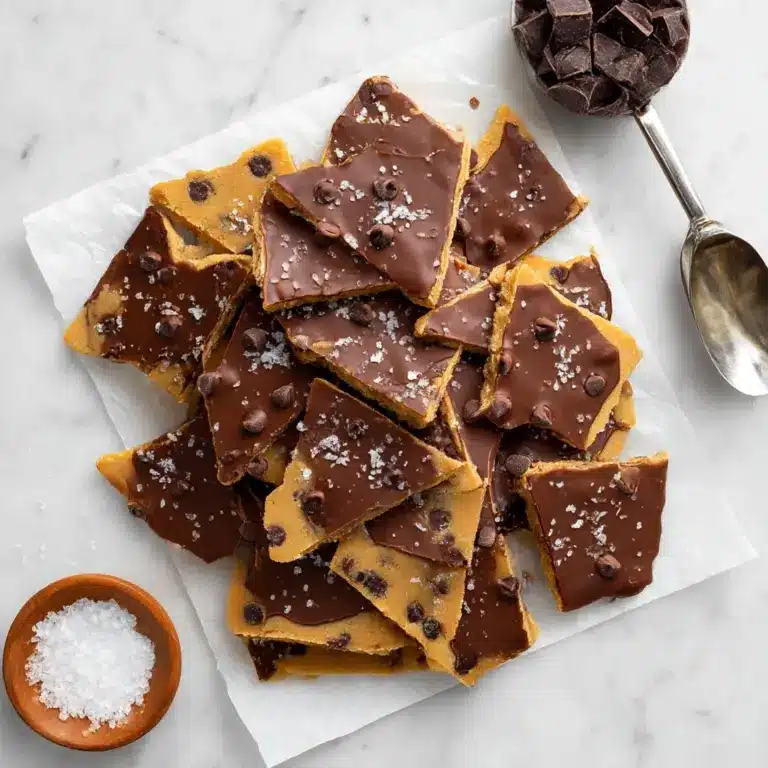 Healthy Cookie Dough Bark (Vegan & Gluten-Free) Recipe