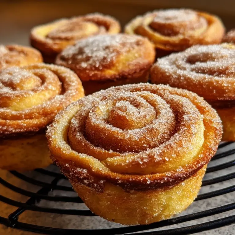 Quick Cinnamon Sugar Cruffins Recipe